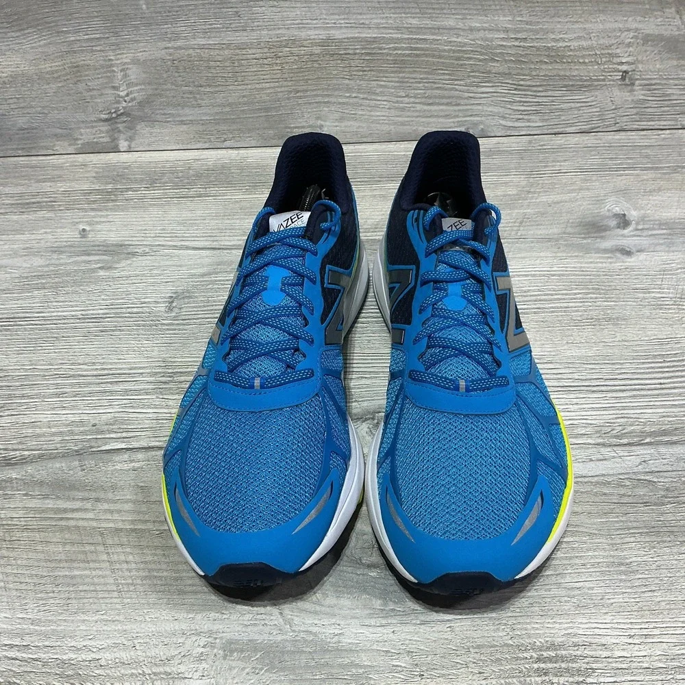 New Balance Vazee Pace MPACEBY Blue Yellow Running Shoes Sneakers Men's 14 D